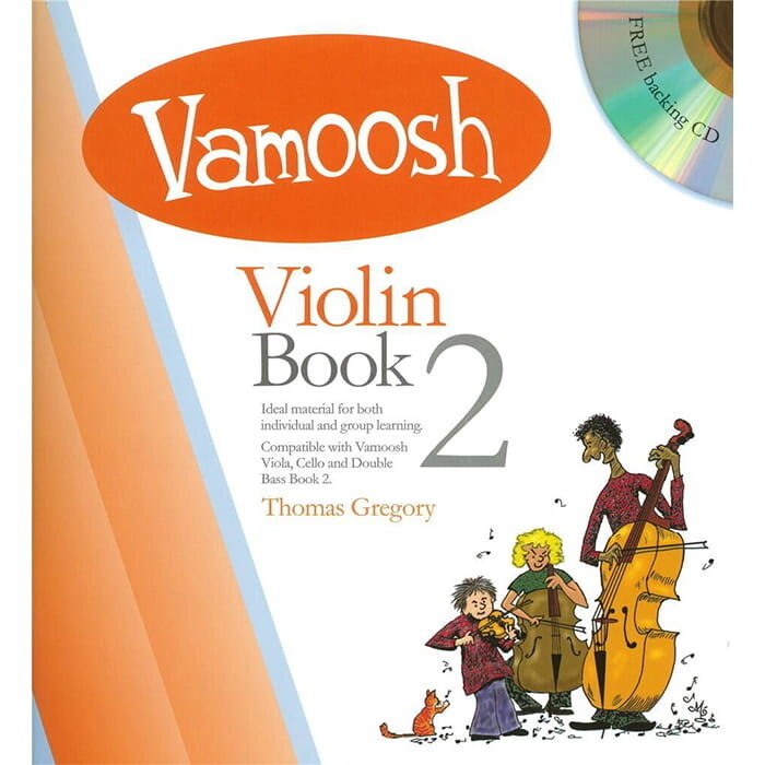 Thomas Gregory: Vamoosh Violin Book 2 Book & CD