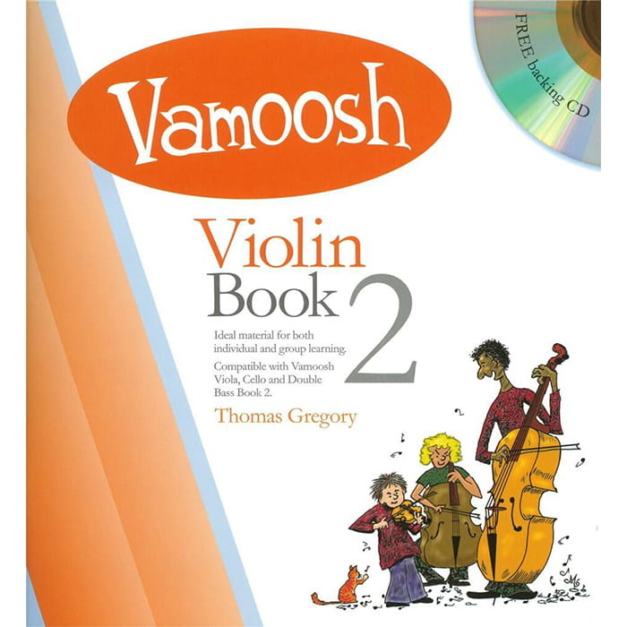 Thomas Gregory: Vamoosh Violin Book 2 Book & CD