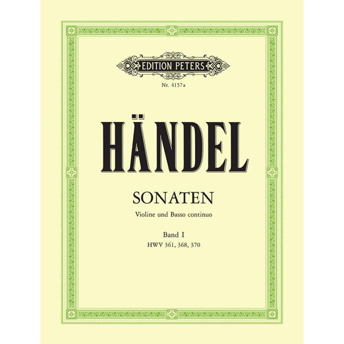 Handel G: Sonaten 1