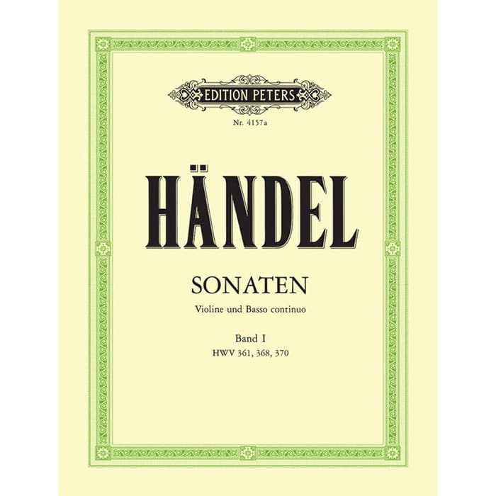 Handel G: Sonaten 1