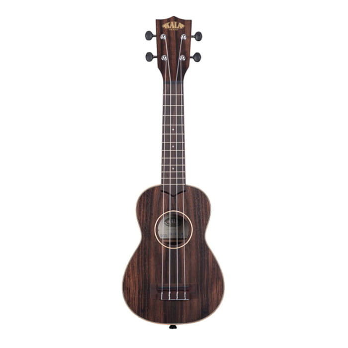 Kala KA-EBY-S Soprano Ebony Striped Top, Back & Sides