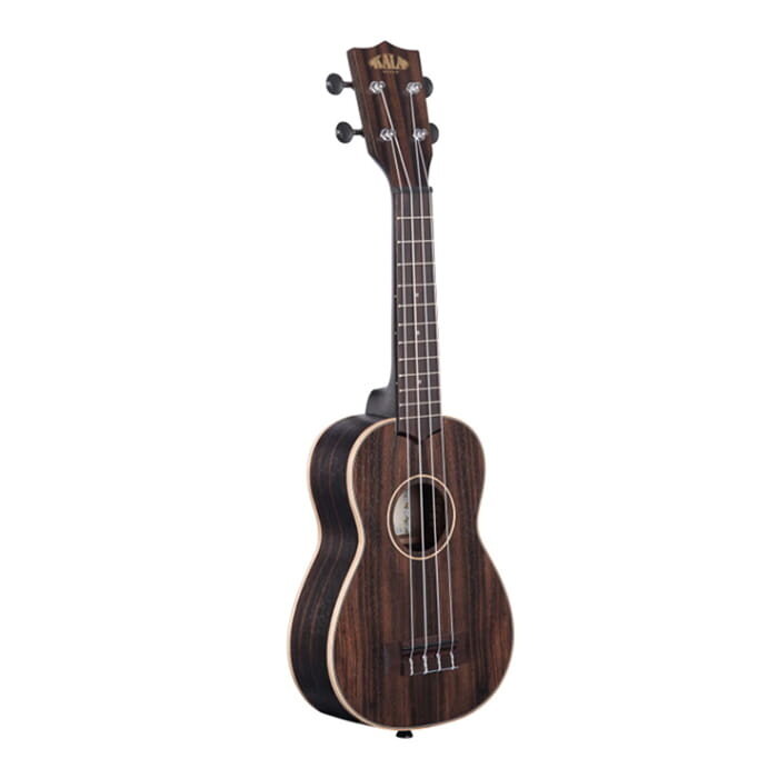Kala KA-EBY-S Soprano Ebony Striped Top, Back & Sides