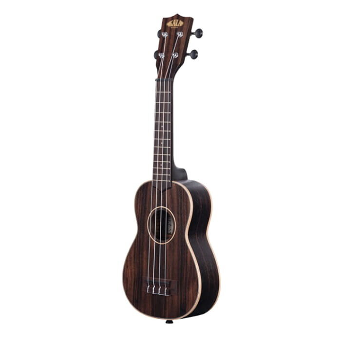Kala KA-EBY-S Soprano Ebony Striped Top, Back & Sides