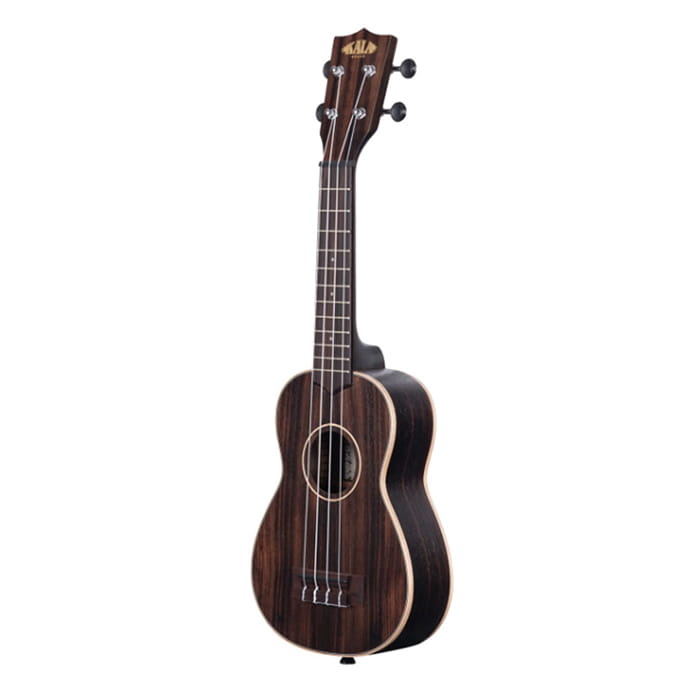 Kala KA-EBY-S Soprano Ebony Striped Top, Back & Sides