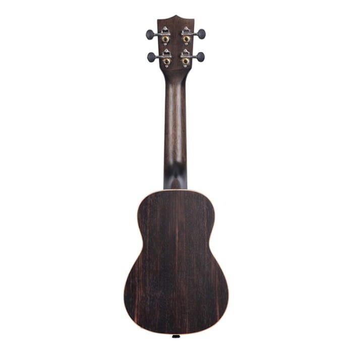 Kala KA-EBY-S Soprano Ebony Striped Top, Back & Sides
