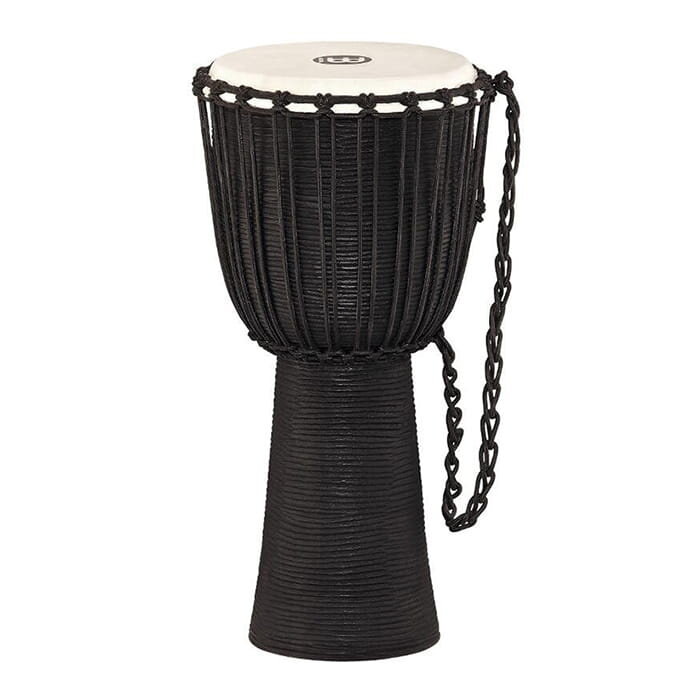 Meinl HL African DJEMBE LGE 12 BLK Carved BLK River