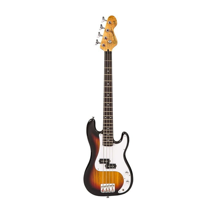Encore 7/8 Bass Guitar Outfit Sunburst