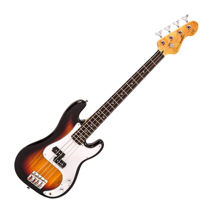 Encore 7/8 Bass Guitar Outfit Sunburst