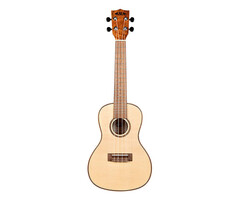 Kala KA-FMCG Concert  Solid Spruce Top - Flame Maple B/S