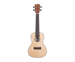 Kala KA-SSTU-C Travel Ukulele, Concert, Spruce Top, with Bag