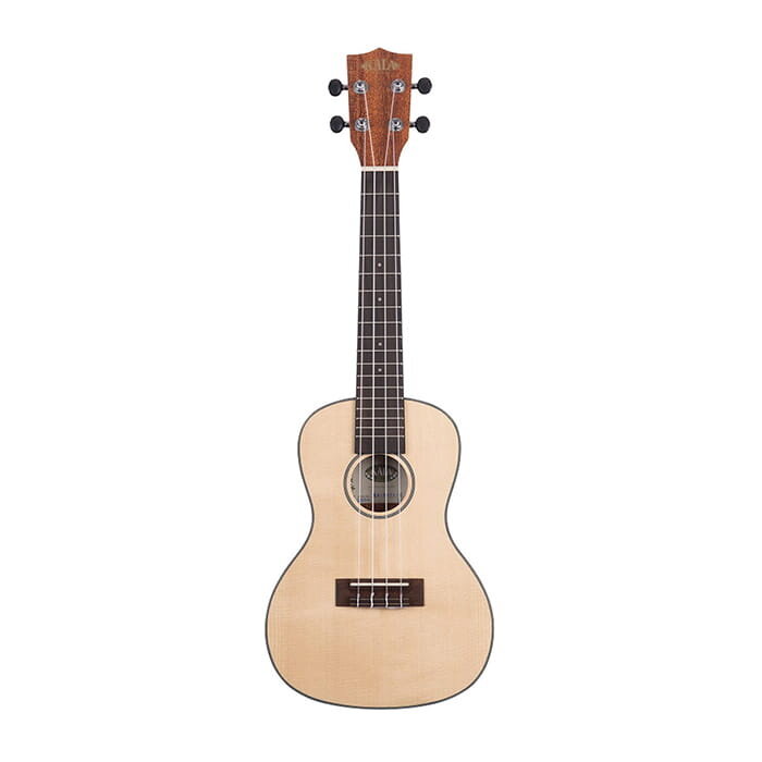 Kala KA-SSTU-C Travel Ukulele, Concert, Spruce Top, with Bag