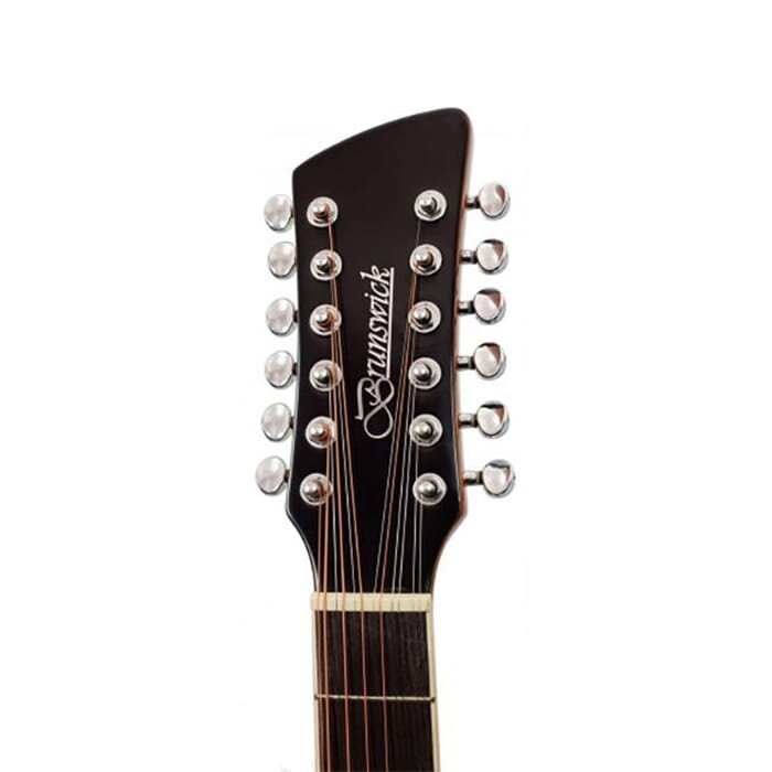 Brunswick Grand Auditorium Cutaway Electro 12 String - Mahogany