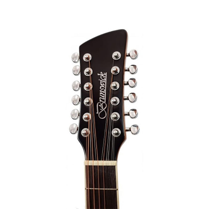 Brunswick Grand Auditorium Cutaway Electro 12 String - Mahogany