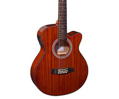 Brunswick Grand Auditorium Cutaway Electro 12 String - Mahogany