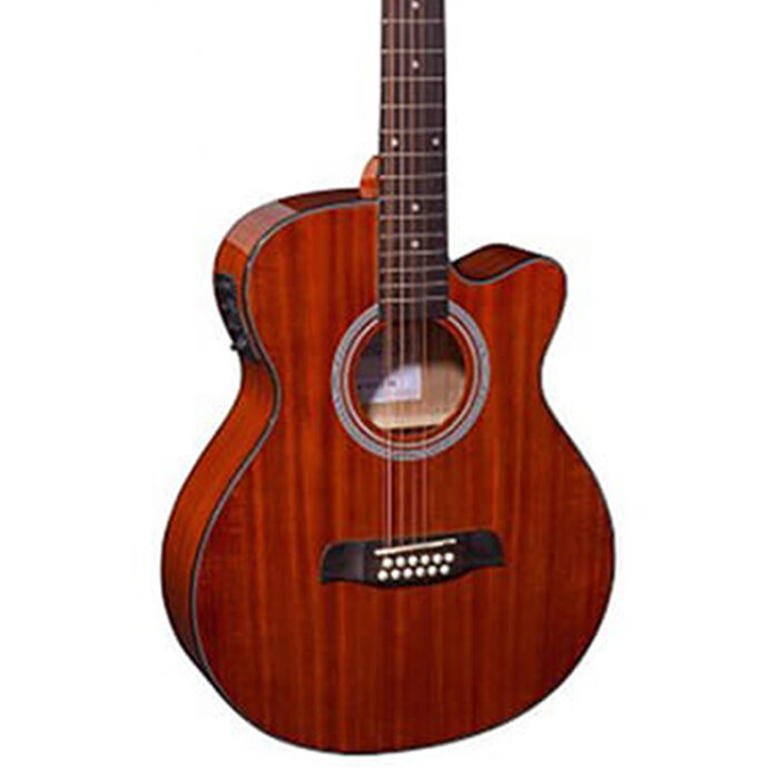 Brunswick Grand Auditorium Cutaway Electro 12 String - Mahogany