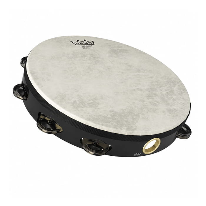 Remo 10" Tambourine 1Row JGL−Fixed Head