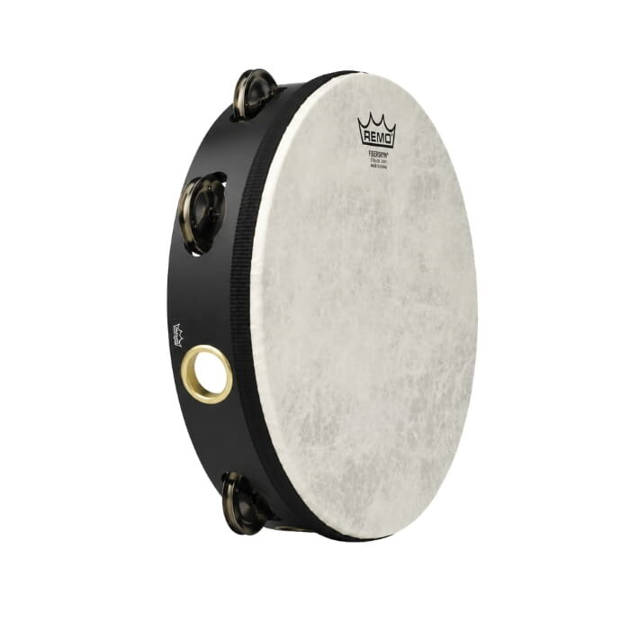 Remo 10" Tambourine 1Row JGL−Fixed Head