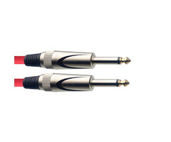 Stagg Stagg 3M/10F Red Instrument Cabel−DLX