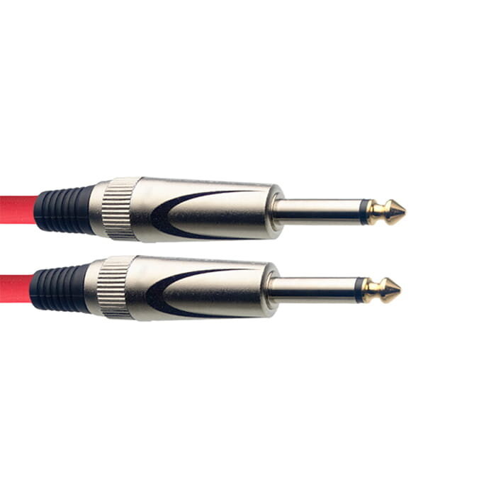 Stagg Stagg 3M/10F Red Instrument Cabel−DLX
