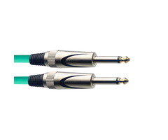 Stagg 3M/10F Green Instrument CBL-DL