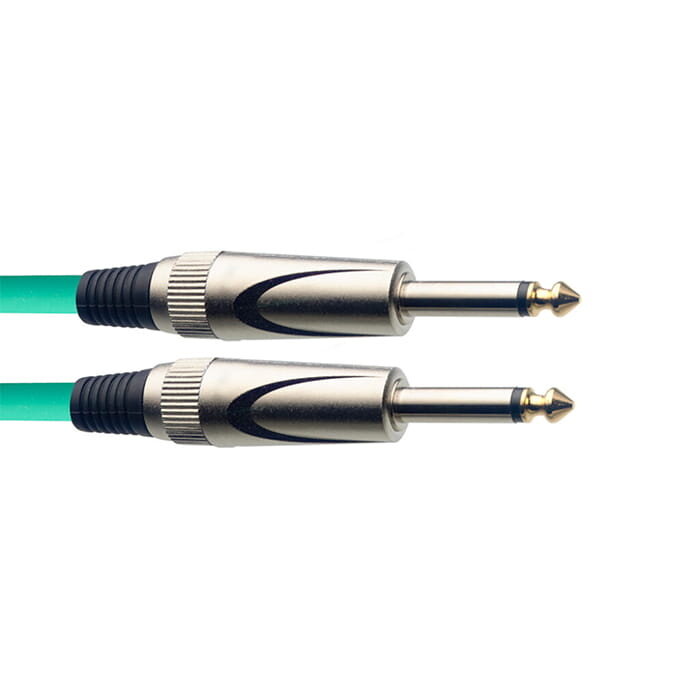 Stagg Stagg 3M/10F Green Instrument CBL-DL