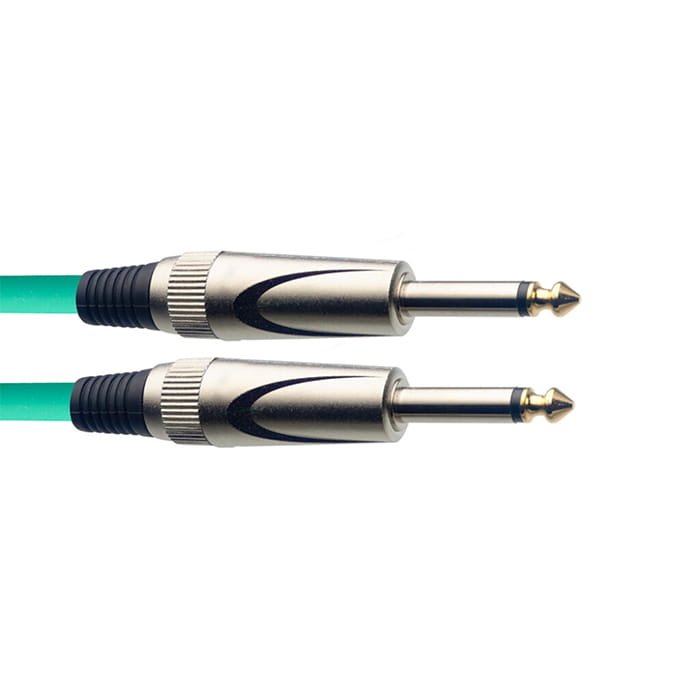 Stagg 3M/10F Green Instrument CBL-DL