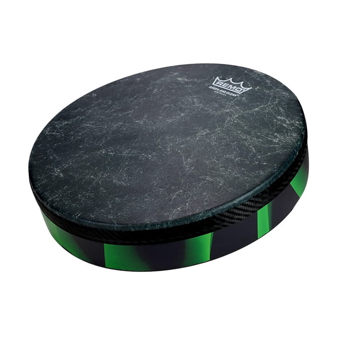 Remo 2x10" Green and Clean Frame Drum