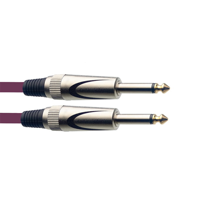 Stagg 3M/10F Purple Instrument CBL-DL