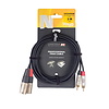 Stagg Stagg 3M/10FT Twin Cable RCAm-XLRm DLX