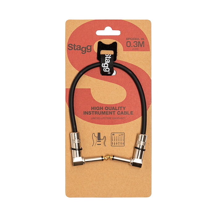 Stagg 30CM/12"−Patch Cable L Plug DL