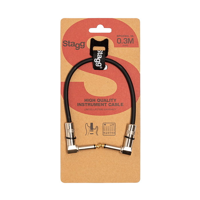 Stagg 30CM/12"−Patch Cable L Plug DL