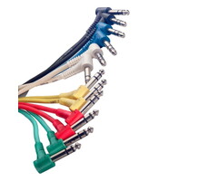 Stagg 6P−60CM/2FT−Patch Cable ST.L PLG MLD