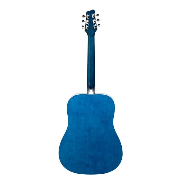 Stagg Dreadnought Acoustic Guitar Blue