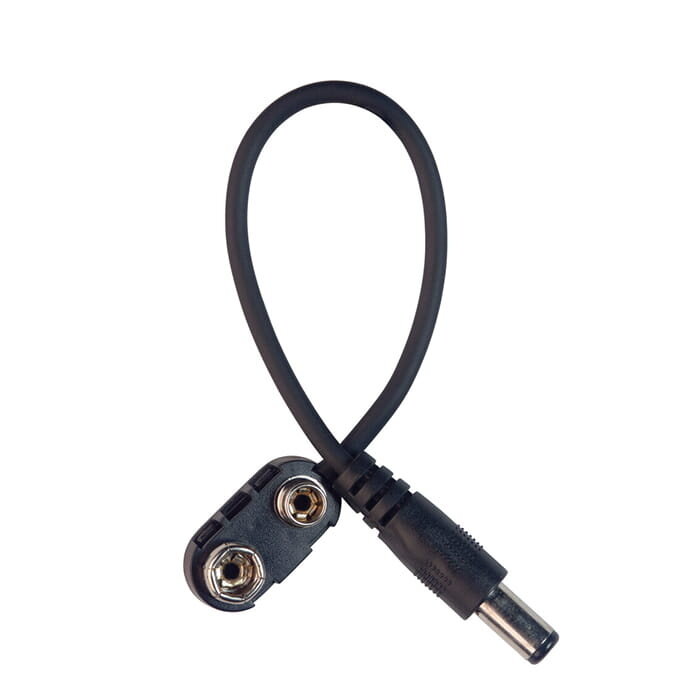 Stagg 15cm DC Power Cable MALE−BAT.9V