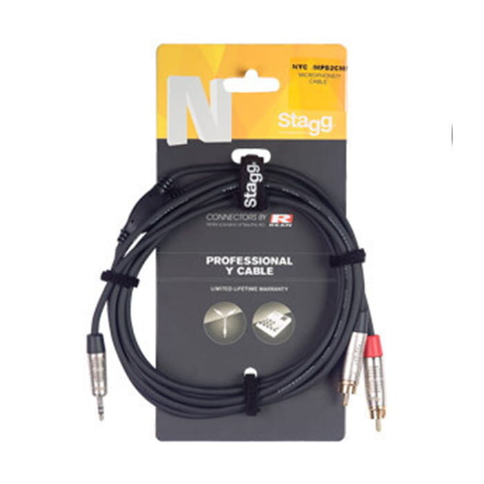 Stagg 1.5M/5F SPLT minST.PL−2RCAm DL