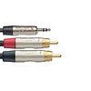 Stagg 10M/33F SPLT minST.PL−2RCAm DL