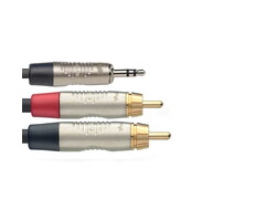 Stagg 10M/33F SPLT minST.PL−2RCAm DL
