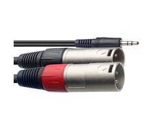 Stagg 2M/6F SPLIT miniST.PLUG −2XLRm