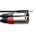 2M/6F SPLIT miniST.PLUG −2XLRm
