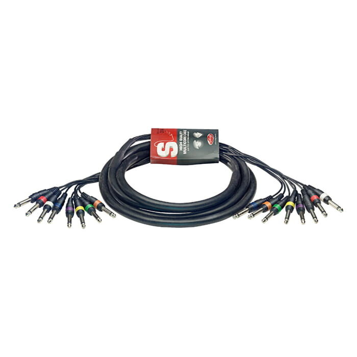 Stagg Stagg 3M/10F MULTICOR MLD 8PLG−8PLG