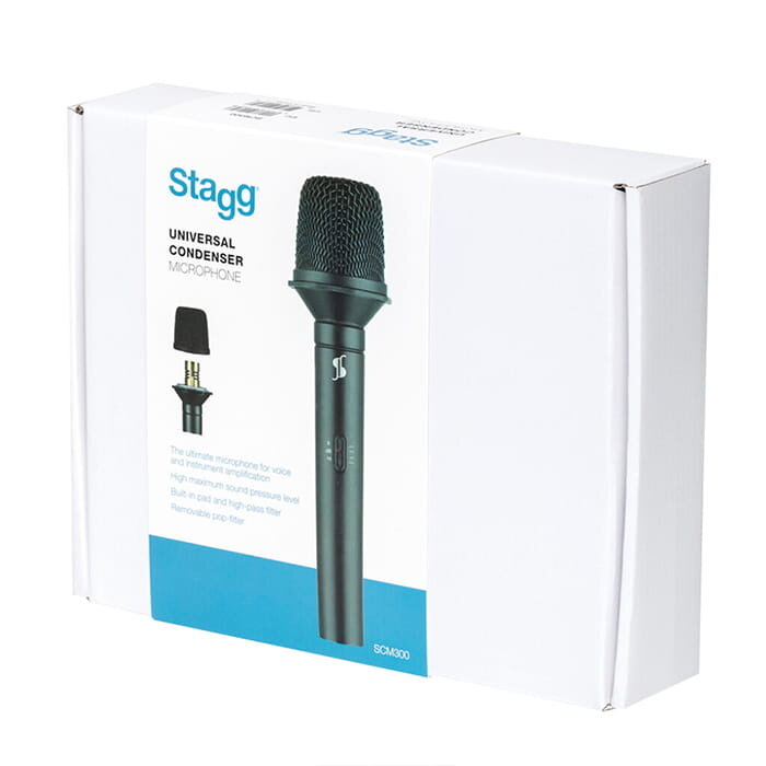 Stagg Universal Cardioid Electret Condenser Microphone