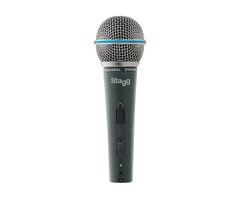 Stagg Cardioid Dynamic Microphone With Cartridge DC164