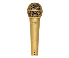 Stagg Cardioid Dynamic Microphone Gold