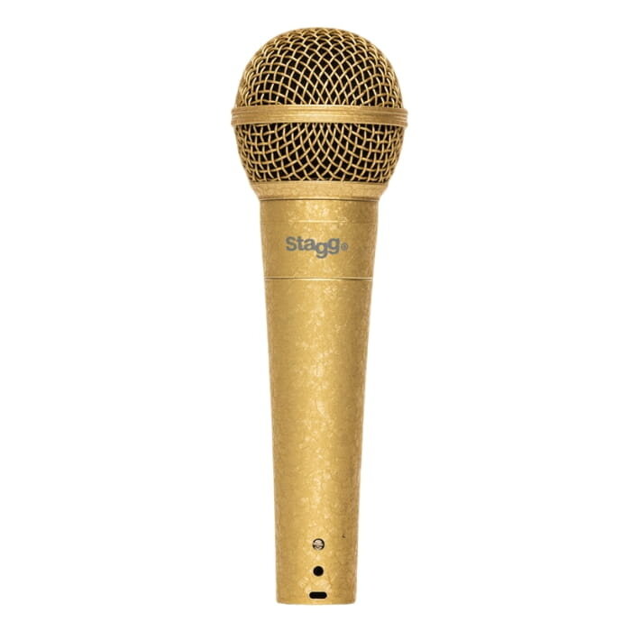 Stagg Cardioid Dynamic Microphone Gold