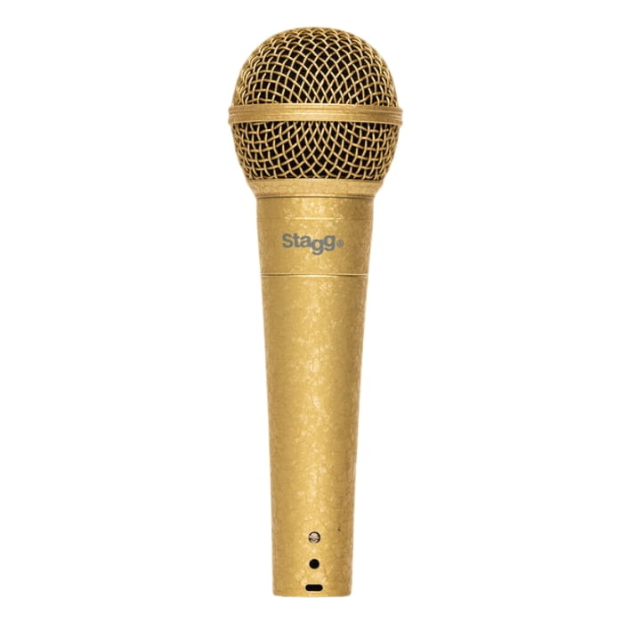 Stagg Cardioid Dynamic Microphone Gold