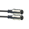 Stagg 2M/6FT Midi Cable Metal DINm
