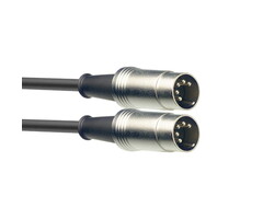 Stagg 2M/6FT Midi Cable Metal DINm