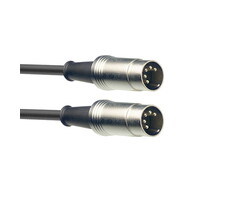 Stagg 1M/3FT Midi Cable Metal DINm