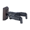 Hercules Guitar Wall Hanger Brown Finish Wood Base
