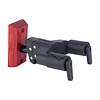 Hercules Guitar Hanger Burgundy Wood Base